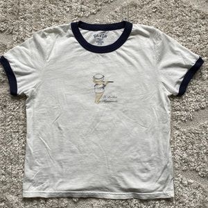 john galt/brandy melville hailie cherub top